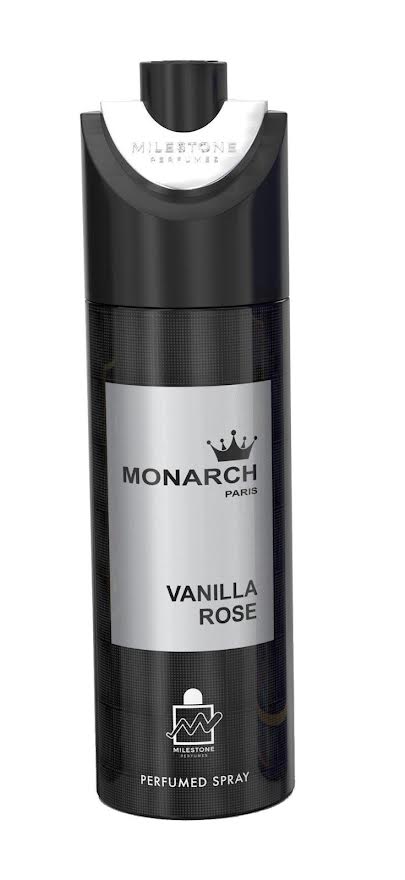 SPRAY MONARCH VANILLA ROSE-  6.7FL.OZ 200ML