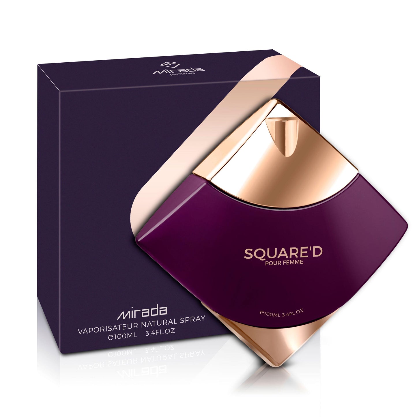 SQUARED WOMAN BY MIRADA   3.4FL.OZ 100ML