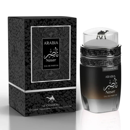 ARABIA NASER FOR HOMBRE BY LE CHAMEAU-PROMO ENVIO GRATIS APARTIR DE  $85 RETAIL 3.4FL.OZ 100 ML