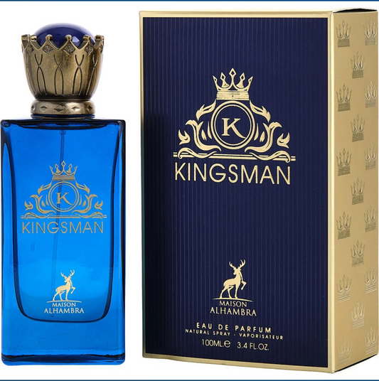 KINSMAN BY MAISON ALHAMBRA /FABRICADO POR LATTAFA/ ENVIO GRATIS APARTIR DE $85 RETAIL  3.4FL.OZ 100ML