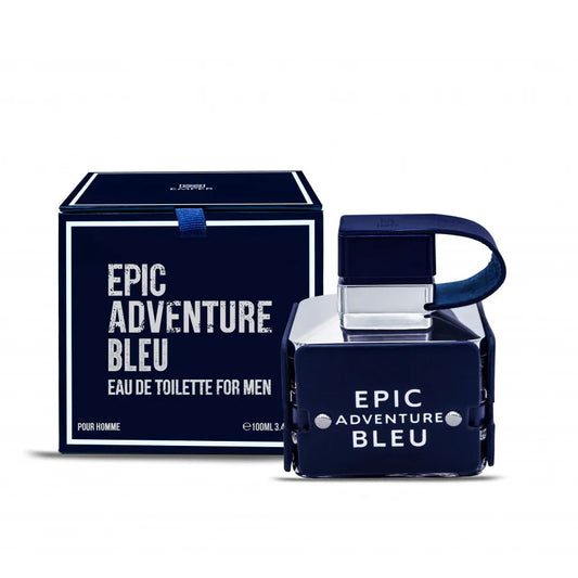 EPIC ADVENTURE BLEU FOR MEN BY EMPER- 3.4FL.OZ 100 ML