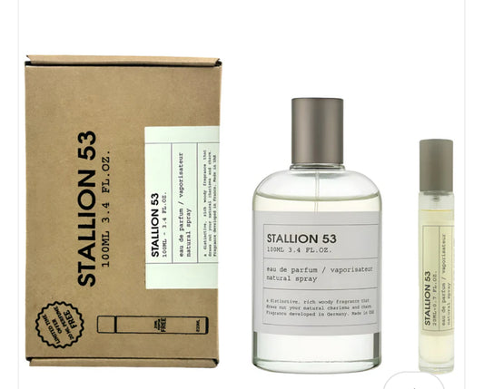 Stallion 53 más un , stallion de 20 ml  3.4FL.OZ 100ML