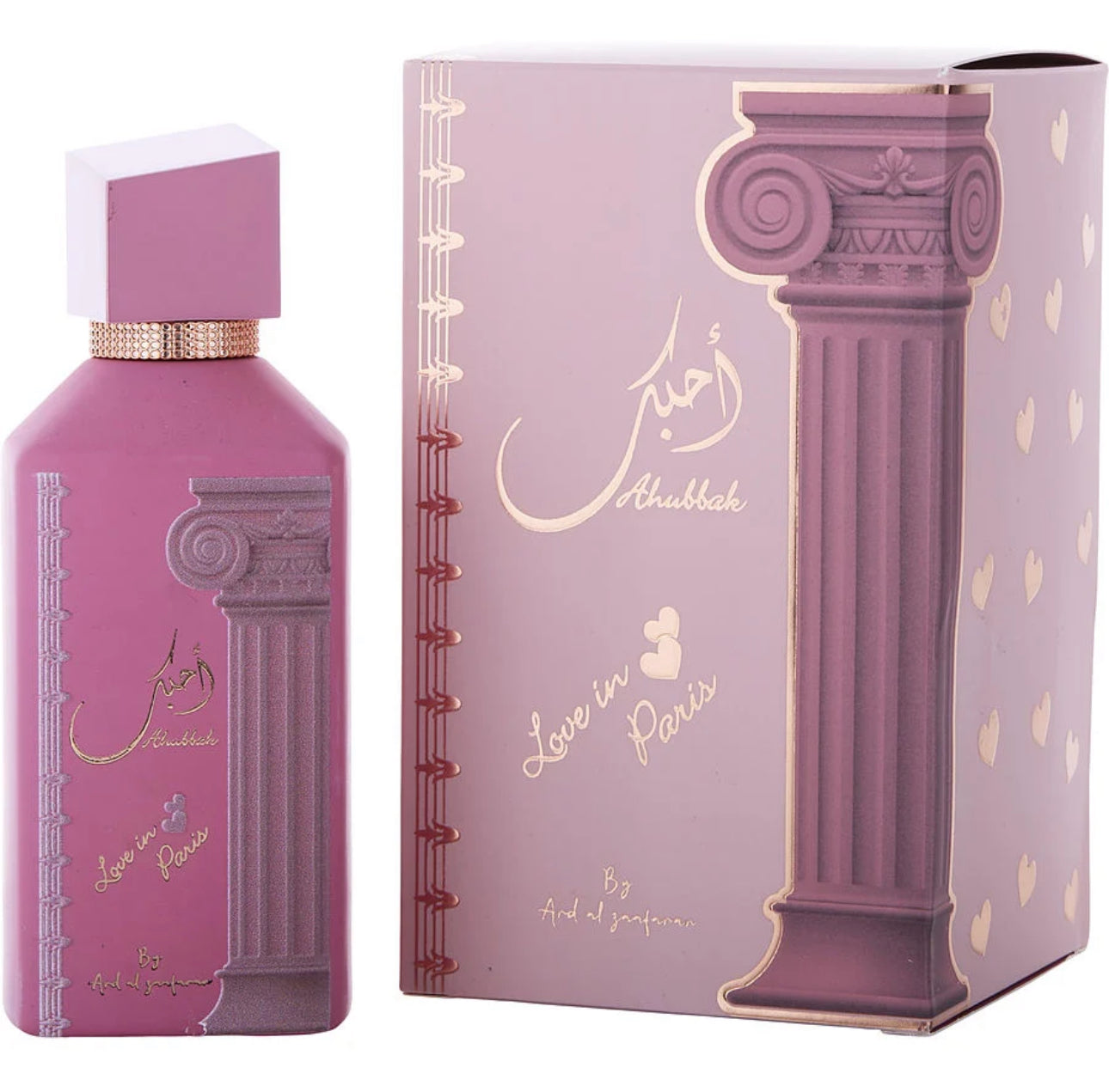 ARD AL ZAAFARAN AHUBBAK LOVE EN PARIS WOMEN PRE-ORDEN PROMO ENVIO GRATIS APARTIR DE  $85 RETAIL3.4 FL.OZ 100ML