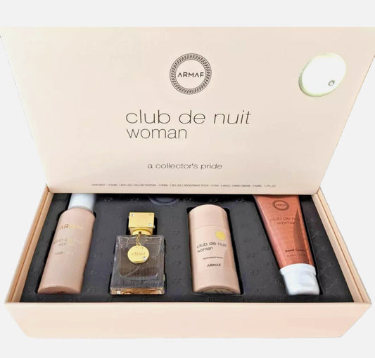 Set Armaf Club De Nuit Woman Set 1oz EDP + Hair Mist + Deodorant Stick + Hand