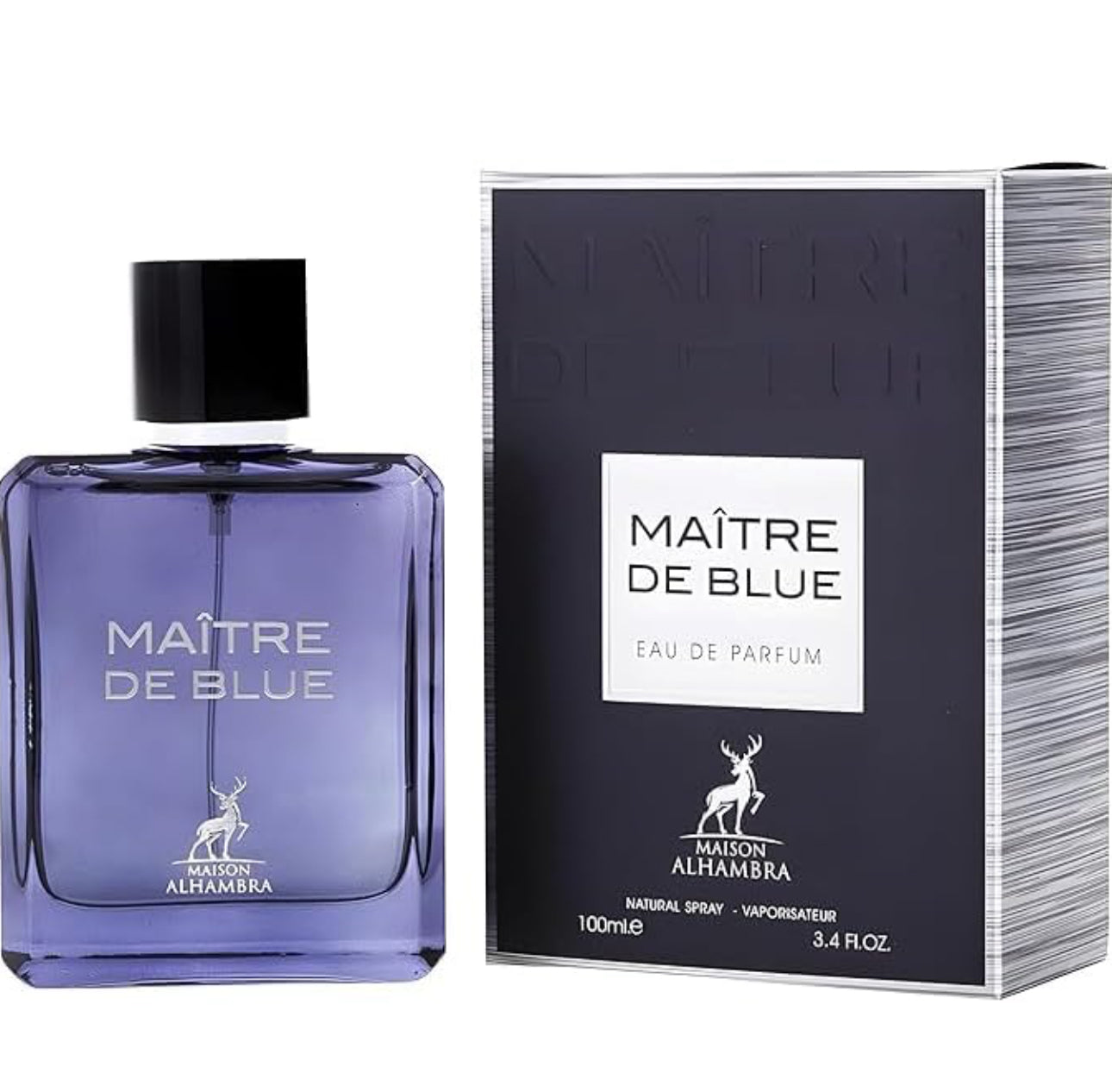 Maite de blue BY MAISON ALHAMBRA /FABRICADO POR LATTAFA ENVIO GRATIS APARTIR DE  $85 RETAIL 3.4FL.OZ 100ML