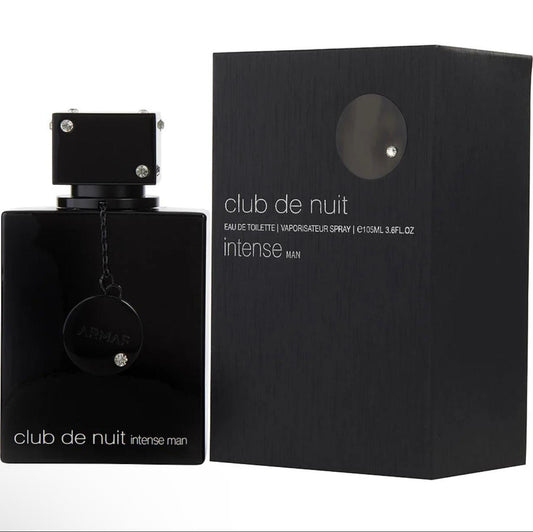 Club De Nuit intense Man (PROMO) ARMAF (la bestia Negra   $85 RETAIL 3.6FL O.Z (105 ML)