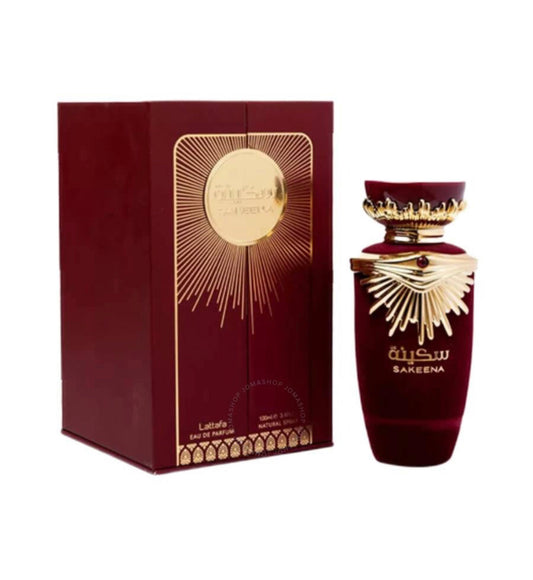 Sakeena de lattafa -PROMO ENVIO GRATIS APARTIR DE $299 MAYOREO 3.4FL.OZ 100ML