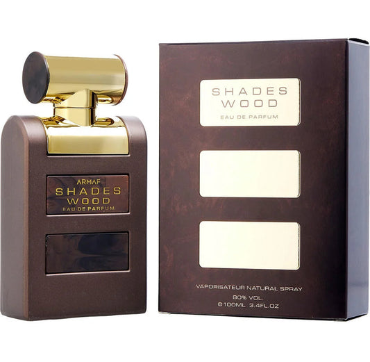 SHADES WOOD  FOR MEN BY ARMAF- 3.4FL.OZ 100 ML