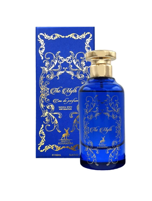 THE MYTH FOR UNISEX BY MAISON ALHAMBRA /FABRICADO POR LATTAFA/  3.4FL.OZ 100ML