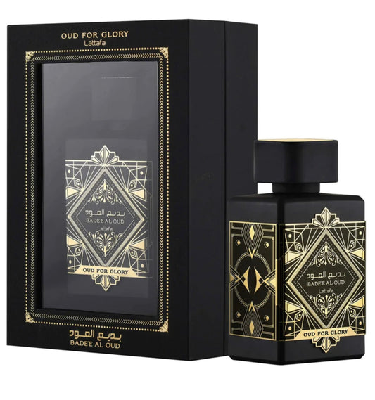 BADE'E AL OUD For GLORY BY LATTAFA-PROMO ENVIO GRATIS APARTIR DE  $85 RETAIL  3.4FL.OZ 100ML