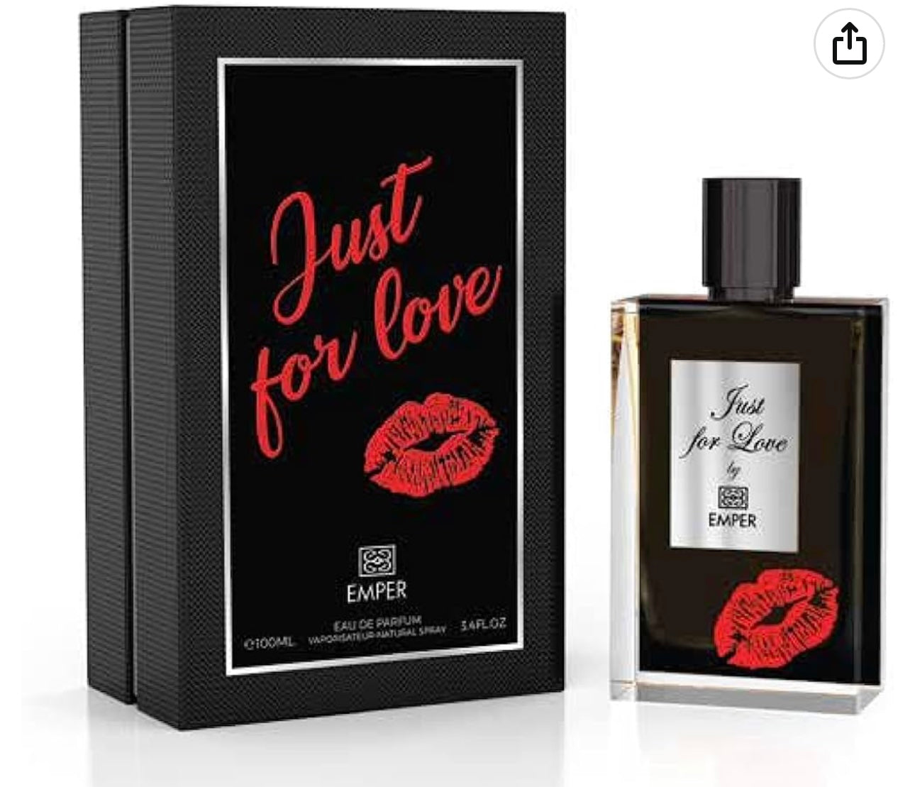 Just For Love EMPER BY-PROMO ENVIO GRATIS APARTIR DE  $85 RETAIL 3.4FL.OZ 100ML