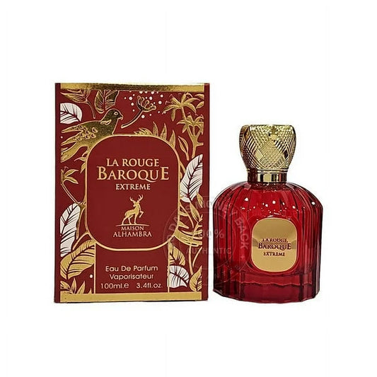 LA ROUGE BAROQUE BACCARAT BY MAISON ALHAMBRA /FABRICADO POR LATTAFA ENVIO GRATIS APARTIR DE   3.4FL.OZ 100ML