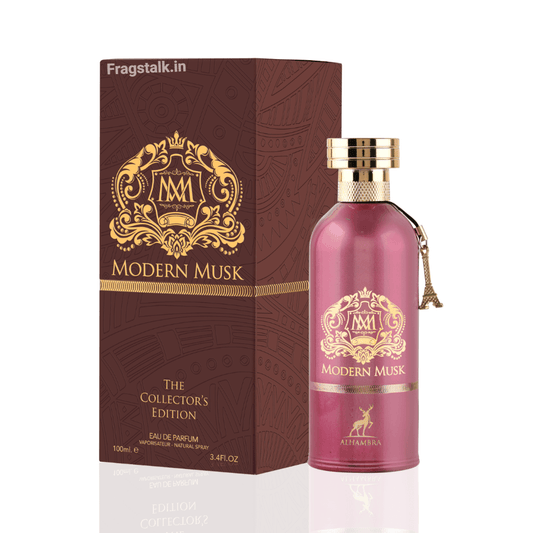 MODERN MUSK BY BY MAISON ALHAMBRA /FABRICADO POR LATTAFA/  3.4FL.OZ 100ML