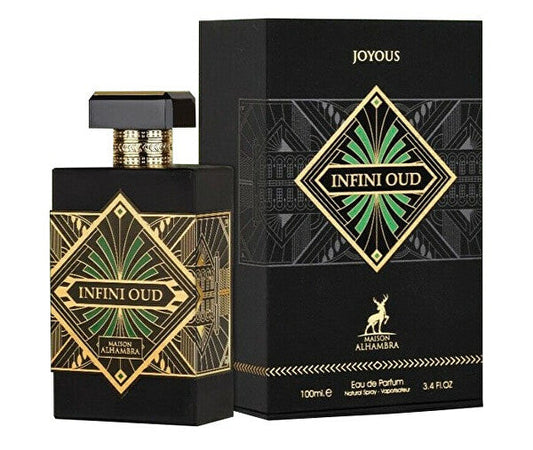 INFINI OUD JOYOUSBY MAISON ALHAMBRA /FABRICADO POR LATTAFA/ ENVIO GRATIS APARTIR DE $85 RETAIL  3.4FL.OZ 100ML