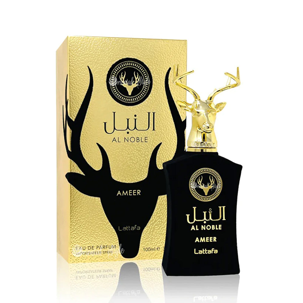 Al Noble Ameer Unisex -BY LATTAFA  PROMO ENVIO GRATIS APARTIR DE $85 RETAIL 3.4FL.OZ 100ML