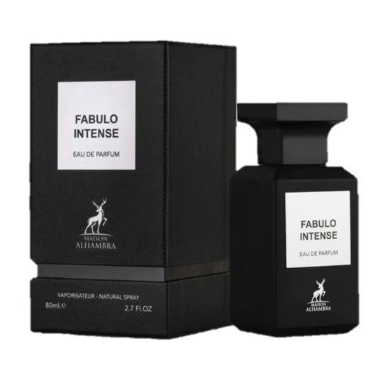 FABULO  INTENSE BY MAISON ALHAMBRA /FABRICADO POR LATTAFA ENVIO GRATIS APARTIR DE $85 RETAIL  3.4FL.OZ 100ML