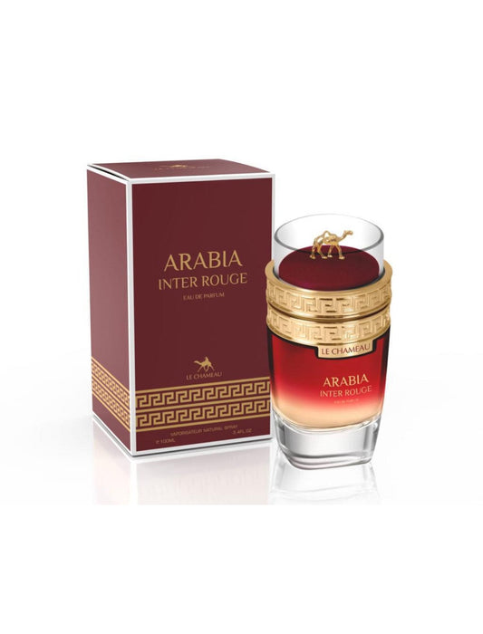 ARABIA INTER ROUGE -BY LE CHAMEAU PROMO ENVIO GRATIS APARTIR DE  $85 RETAIL 3.4FL.OZ 100ML