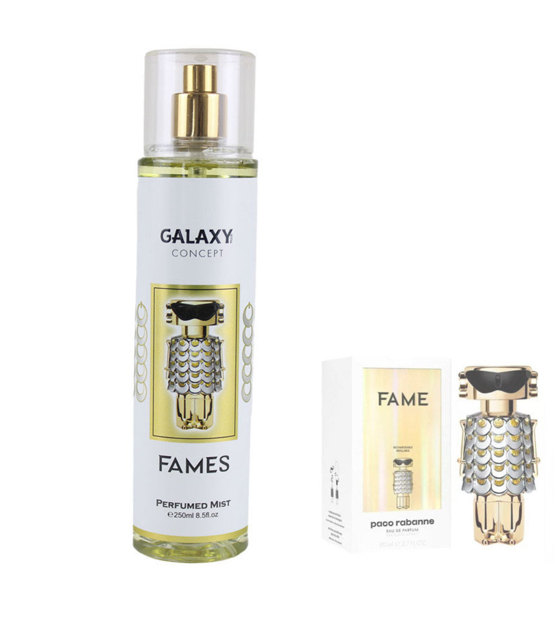 BODY FAME SPREY GALAXI FAMALES -BY PROMO ENVIO GRATIS APARTIR DE   $85 RETAIL 9fl.oz 25OML