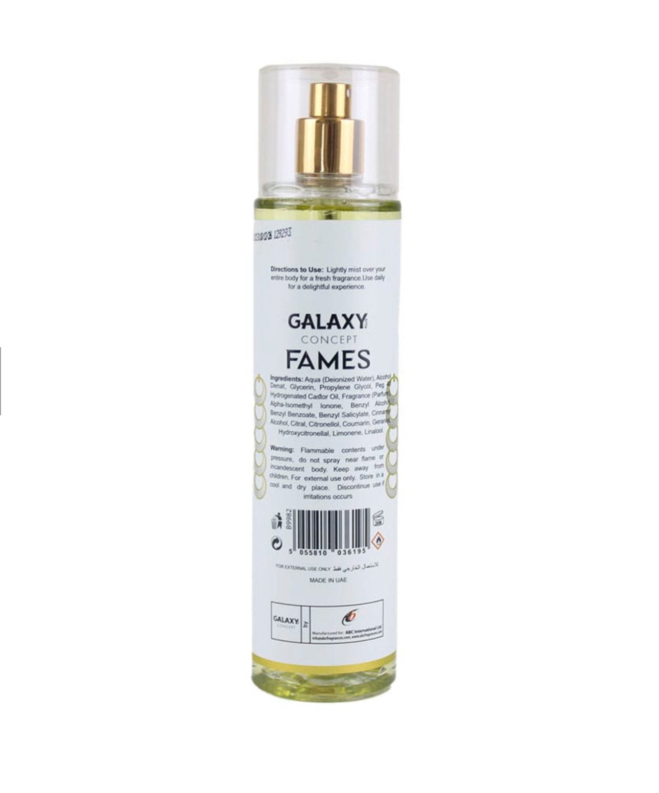 BODY FAME SPREY GALAXI FAMALES -BY PROMO ENVIO GRATIS APARTIR DE   $85 RETAIL 9fl.oz 25OML