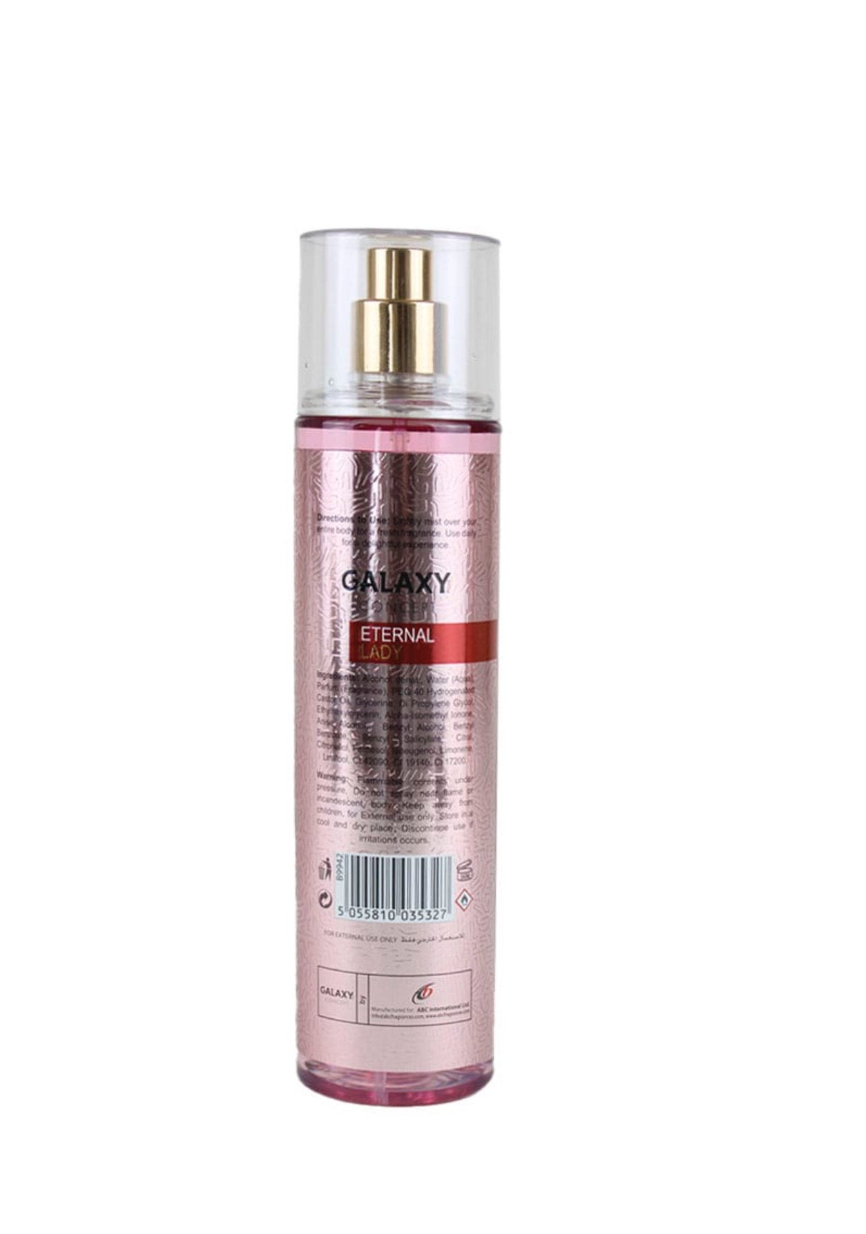 BODY MIST Eternal lady GALAXI-COLONIA -BY PROMO ENVIO GRATIS APARTIR DE  $85 RETAIL 9FL.OZ 250 ML