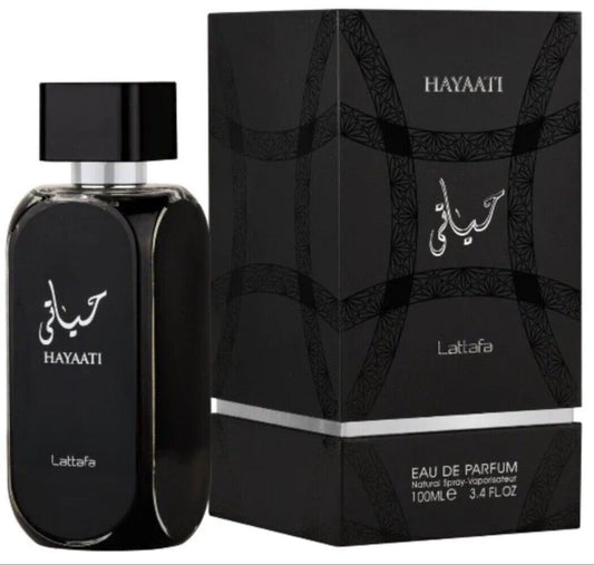 HAYAATI FOR MEN BY LATTAFA-PROMO ENVIO GRATIS APARTIR DE  $85 RETAIL 3.4FL.OZ 100ML