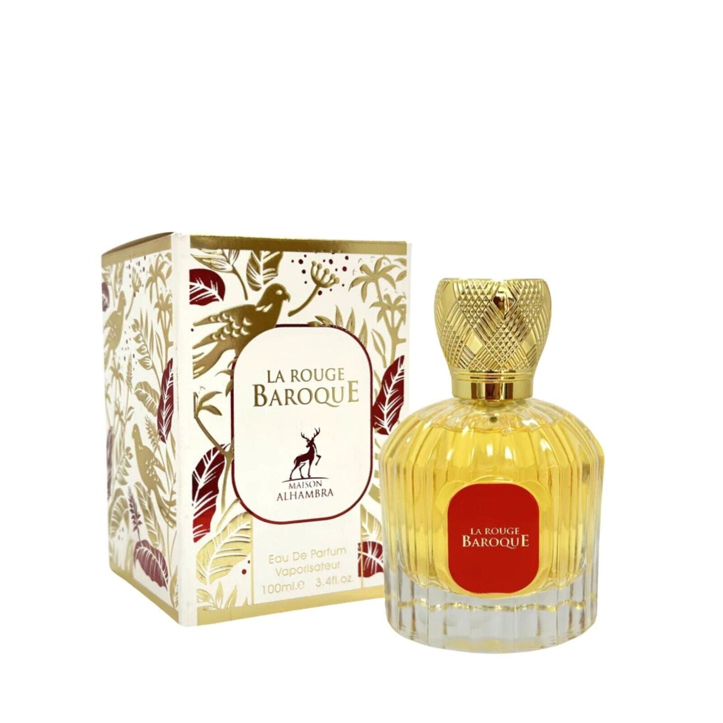 LA ROUGE BAROQUE BACCARAT BY MAISON ALHAMBRA /FABRICADO POR LATTAFA ENVIO GRATIS APARTIR DE  $85 RETAIL 3.4FL.OZ 100ML