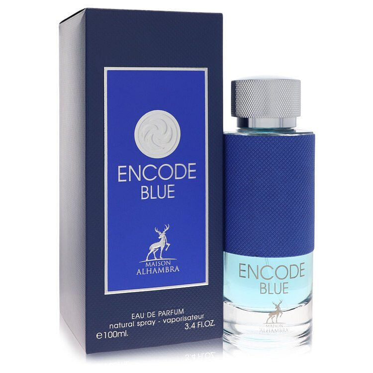 ENCODE BLUE BY MAISON ALHAMBRA /FABRICADO POR LATTAFA/  3.4FL.OZ 100ML