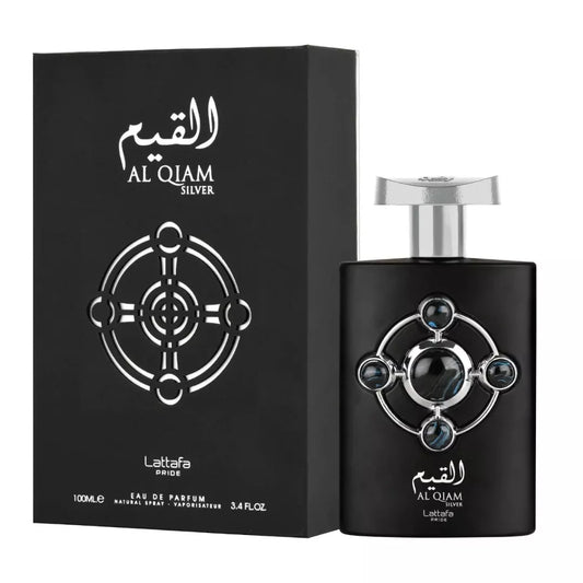 AL QIAM SILVER BY LATTAFA-PROMO ENVIO GRATIS APARTIR DE  $85 RETAIL 3.4FL.OZ 100ML