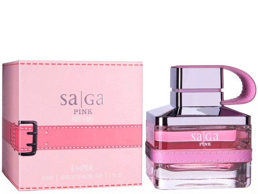 SAGA PINK FOR WOMAN BY LECHAMEAU-PROMO ENVIO GRATIS APARTIR DE $299 MAYOREO 3.4FL.OZ 100ML