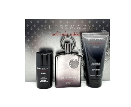 SET AFNAN SUPREMACY NOT ONLY INTENSE  UNISEX (3 PC) 3.4 OZ EDP SP / 2.5 DEO / 3.4