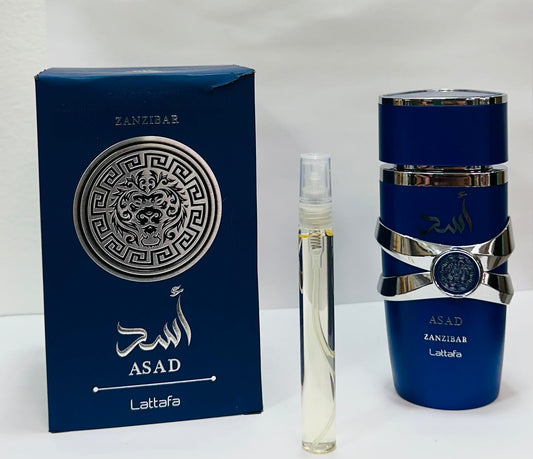 TESTER Asad Zanzíbar LATTAFA 5ML