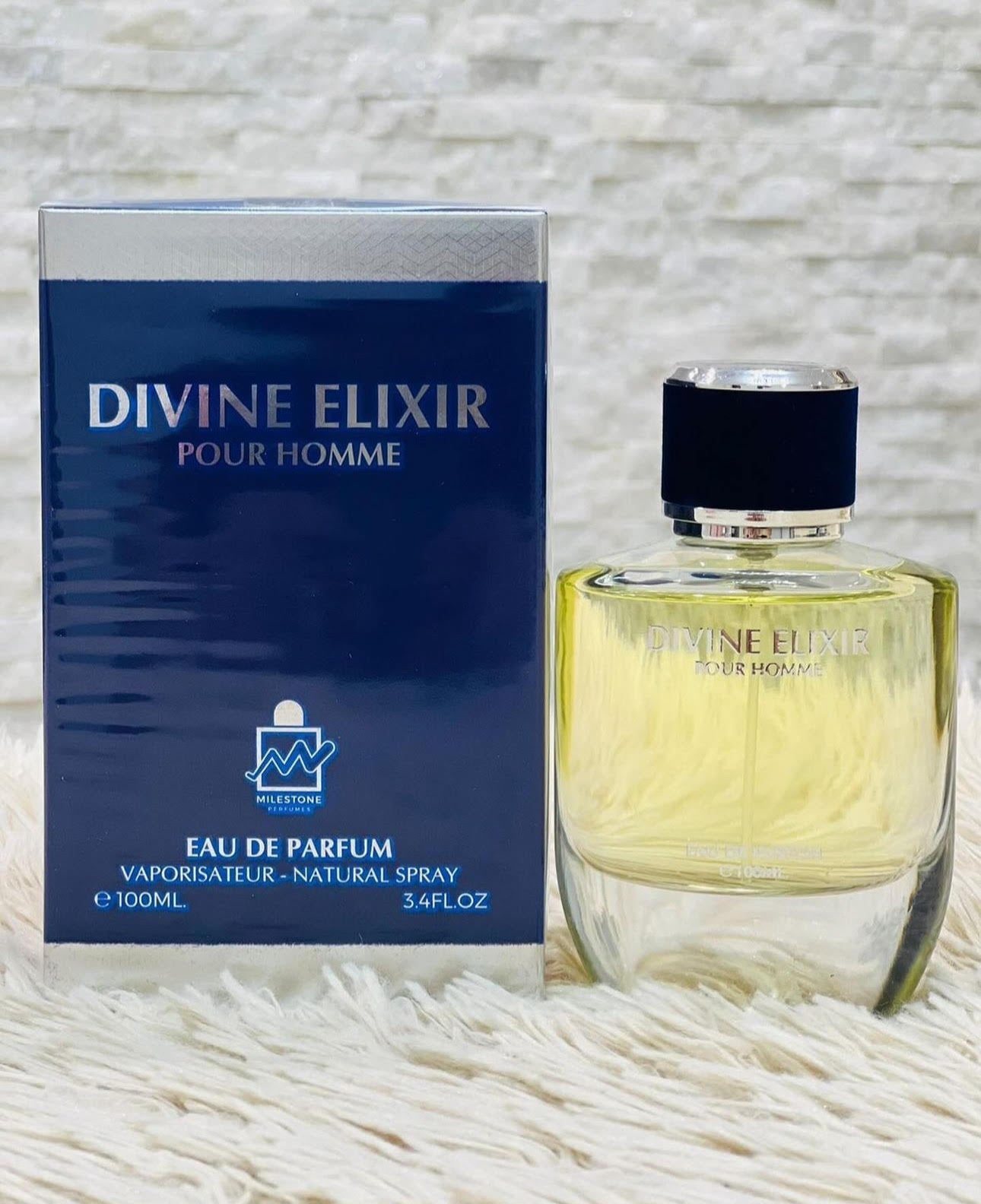 DIVINE POUR HOMME-BY MILESTONE-  3.4FL.OZ 100ML